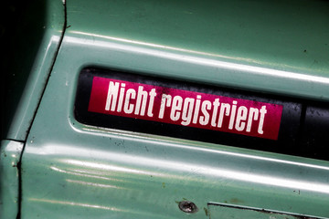 Nicht registriert