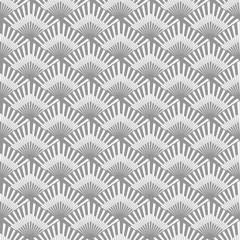Fototapeta premium Seamless original pattern on a gray background.