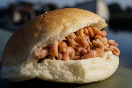 Krabben Br&ouml;tchen in Norddeutschland 