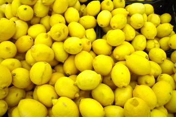  yellow lemon background
