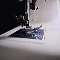 broken needle on the sewing machine