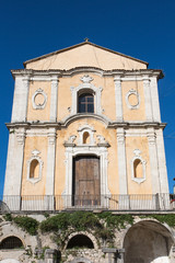 Fototapeta premium Mother church of Santa Croce in Palomonte, southern Italy