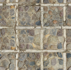 Seamless old stone floor texture or background