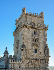 Fototapeta na wymiar Lisbon Belem Tower, Portugal