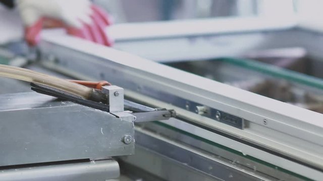 Fittings for PVC windows. Special machine for processing. PVC window production technology. Installation accessories for plastic PVC windows. Installation of PVC mullion windows. . Screwdrivers
