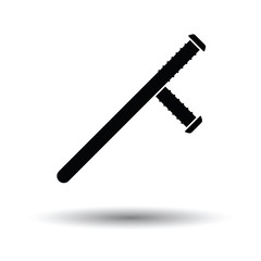 Police baton icon