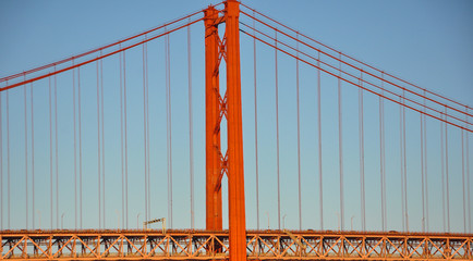 25th of April Bridge, Lisbon, Portugal