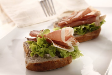 Culatello on the couch - sandwich 