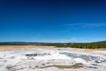 Beautiful Yellowstone Landscape