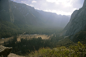 Fototapeta na wymiar valley view
