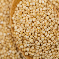 Quinoa. Macro. Selective focus.
