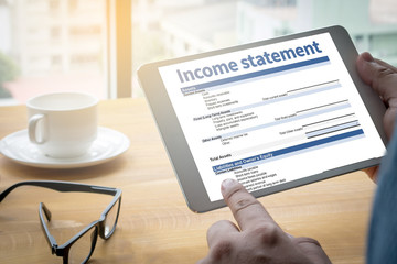 Income Statement Employment Businessman Assessment Balance