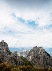 Fototapeta premium Amazing view on Alps. Mangart, Slovenia.
