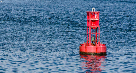 Red buoy