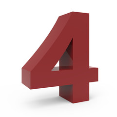 Fototapeta premium cramoisi number 4