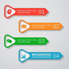 Vector infographic template