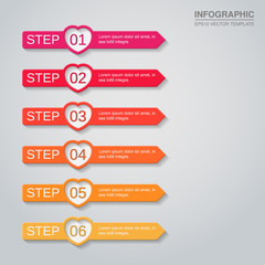 Vector infographic template