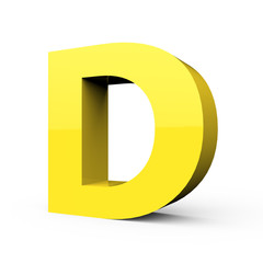 Matte light yellow font D