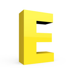light yellow font E