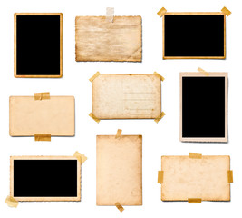 old photo instant film photography image retro