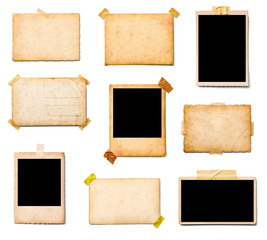 old photo instant film photography image retro