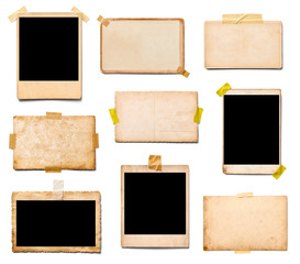 old photo instant film photography image retro