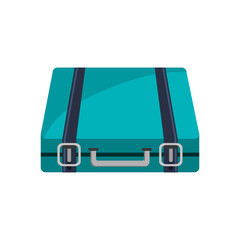 Baggage icon. travel trip vacation and tourism theme. Isolated design. Vector illustration