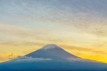 Mount Fuji sunset, Japan