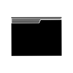 File icon. Folder document data and archive theme. Isolated design. Vector illustration
