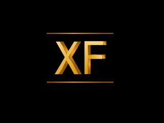 XF Initial Logo for your startup venture