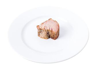 Delicious spicy baked beef.