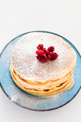 Pancake with berries
