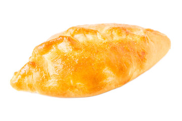 Delicious pie with cottage cheese.