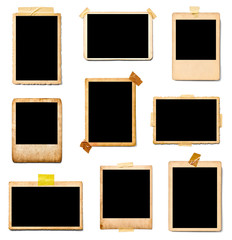 old photo instant film photography image retro