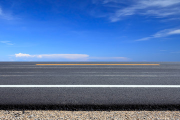 Fototapeta premium asphalt road