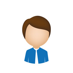 male avatar icon image vector illustration design 