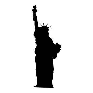 statue of liberty icon image vector illustration design 