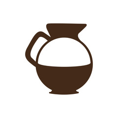 coffee kettle  icon image vector illustration design 