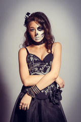 halloween, girl