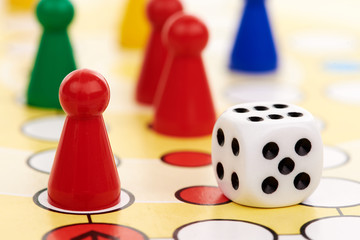 Mensch ärgere Dich nicht, Brettspiel