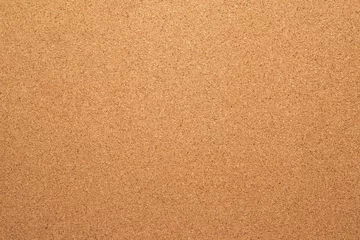 Fotobehang Brown cork board texture. Close up. © t.paisit
