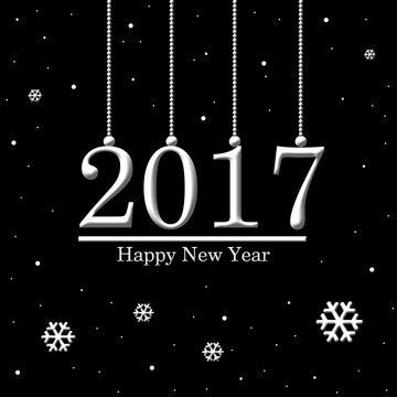 New year 2017 