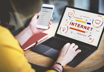 Internet Connection Networking Online Concept