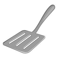Kitchen spatula icon. Cartoon illustration of kitchen spatula vector icon for web
