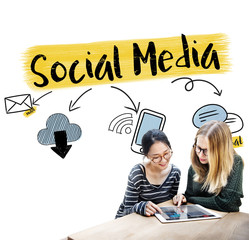 Social Media Networking Communication Connection Concept