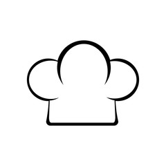 chef hat restaurant related icon image vector illustration design 