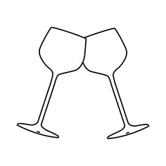 wine related icon image vector illustration design 