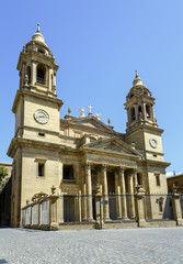 Fototapeta na wymiar Pamplona cathedral, Santa Maria La real, Spain