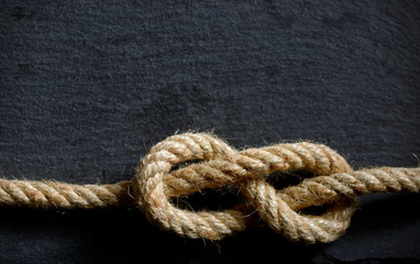 Fototapeta na wymiar sailor's knot