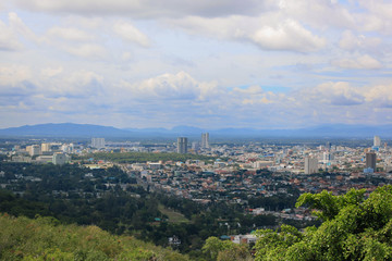 Top Viewpoint of  Hat Yai